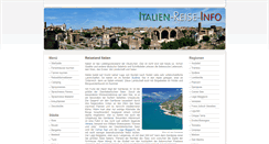 Desktop Screenshot of italien-reise-info.de